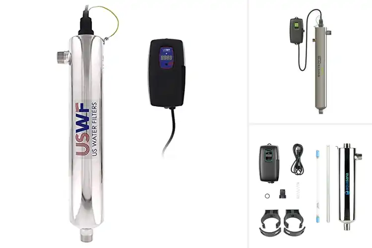 Detailed view of Best 15 GPM UV Systems