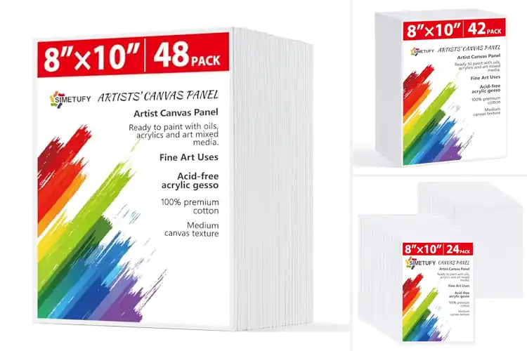 Detailed view of Best Acid-Free Canvas Packs: Elevate Your Art with Top Picks