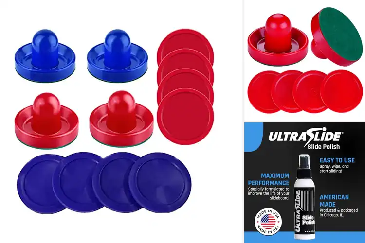 Detailed view of Best Air Hockey Table Supplies