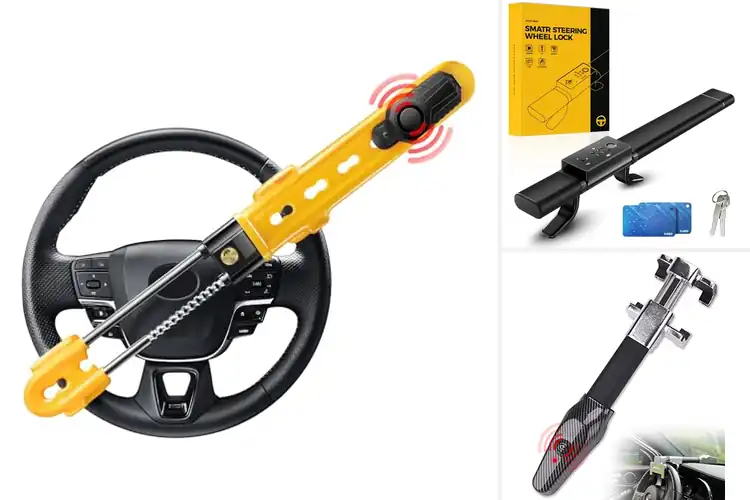 Detailed view of Best Alarm Steering Wheel Locks