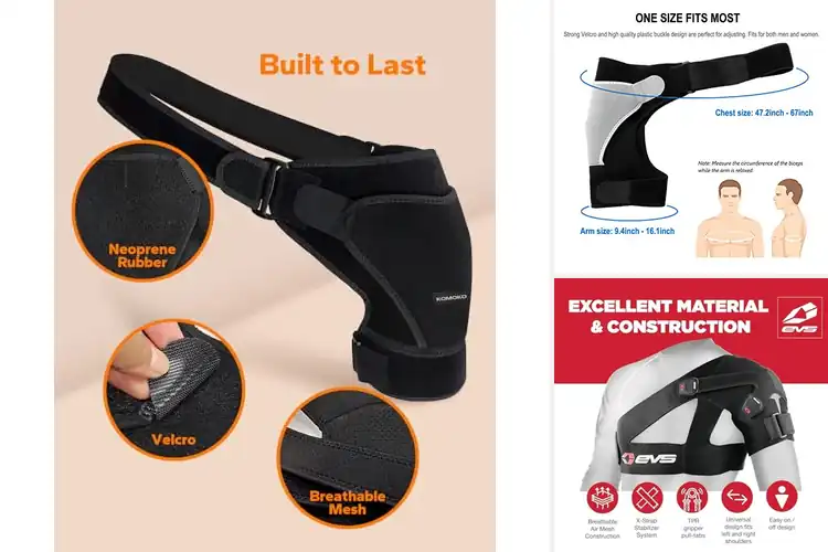 Detailed view of Best Breathable Shoulder Supports