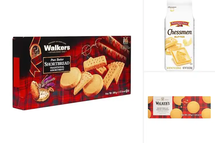 Detailed view of Best Buttery Shortbread Cookies