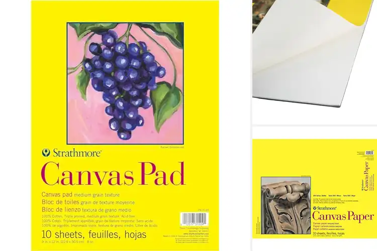 Detailed view of Best Canvas Pads For Artists