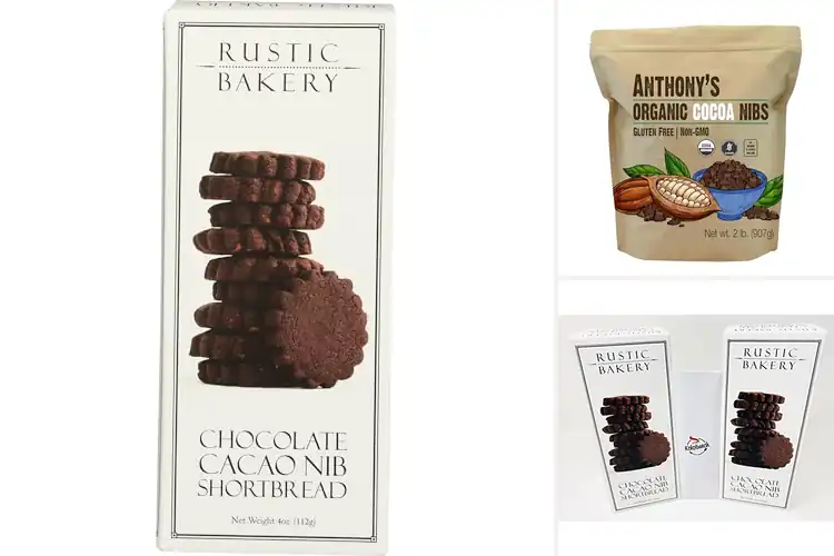 Detailed view of Best Cocoa Nib Cookies
