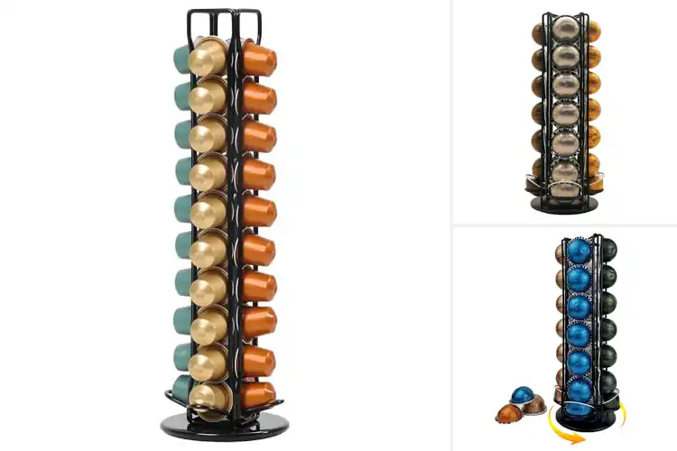 Detailed view of Best Coffee Capsule Racks