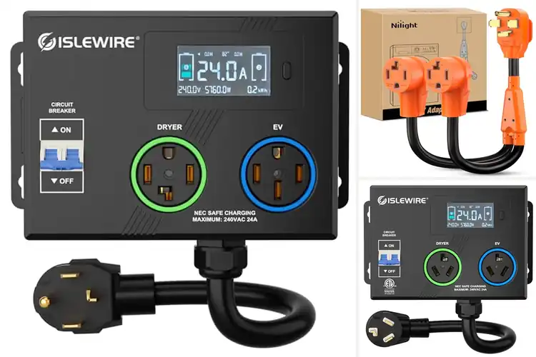 Detailed view of Best EV Dryer Splitters: Top 10 for Easy Home Charging