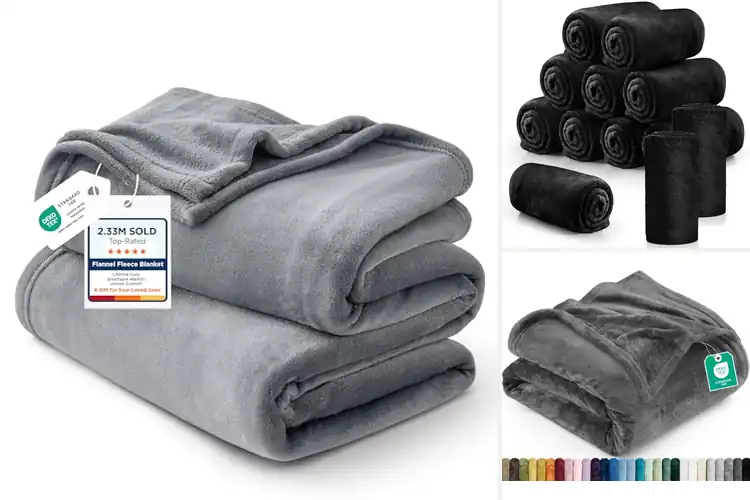 Detailed view of Best Flannel Fleece Blankets: Cozy Up with Top Picks