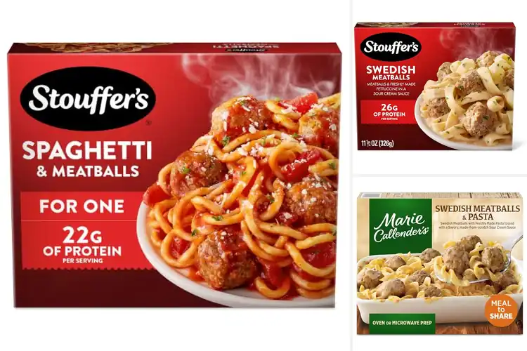 Detailed view of Best Frozen Meatball Entrees