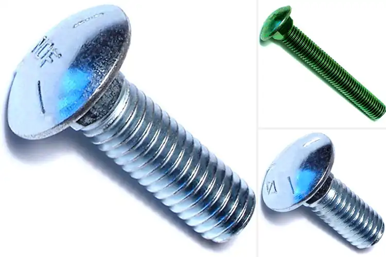 Detailed view of Best Grade 5 Carriage Bolts