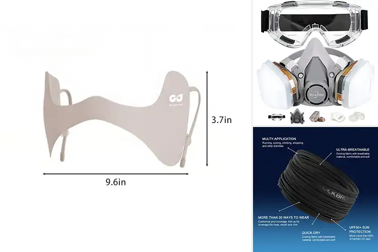 Detailed view of Best Half Face Covers: Top 10 Picks for Comfort & Safety