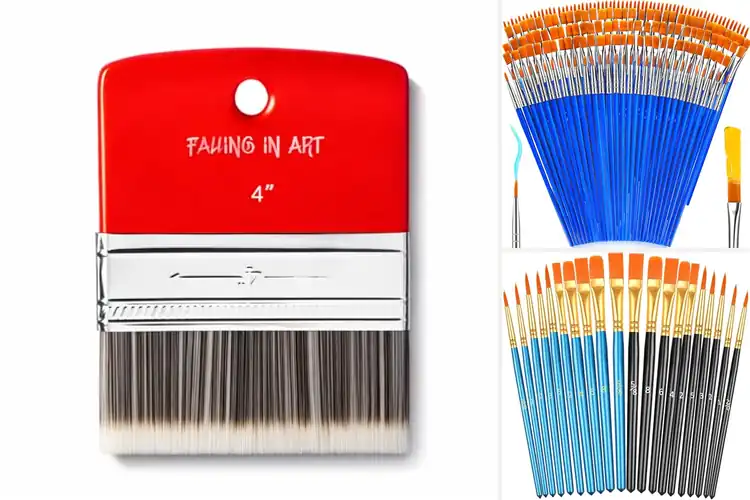 Detailed view of Best Heavy-Bodied Paint Brushes