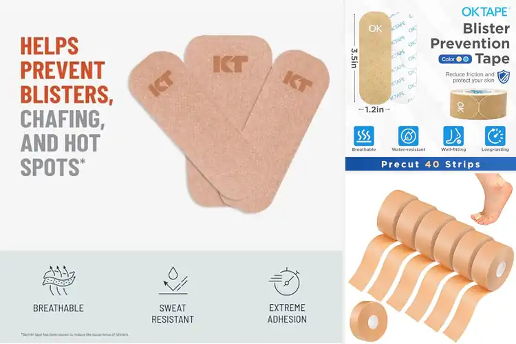 Detailed view of Best Heel Protection Tapes: Comfort Without Blisters