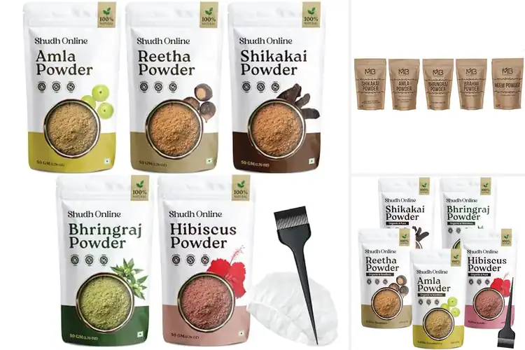 Detailed view of Best Herbal Hair Care Powders
