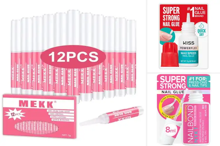 Detailed view of Best Nail Glues for 5-Second Quick Dry, Durable Results