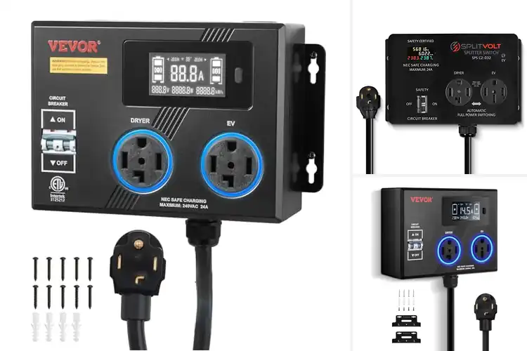 Detailed view of Best NEMA 14-30 EV Charging Splitters