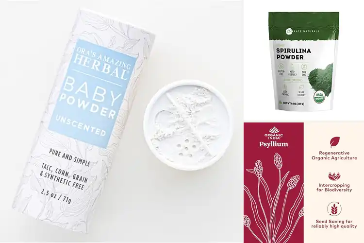 Detailed view of Best Organic Herbal Powders for Health & Skin