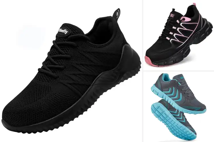 Detailed view of Best Protective Women’s Sneakers