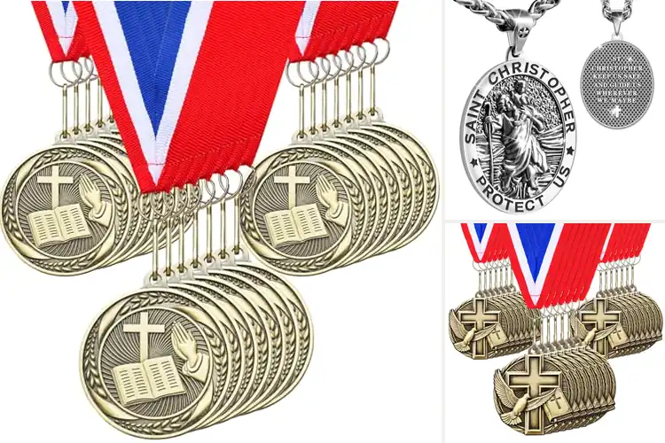 Detailed view of Best Religious Medals: Top 10 Elegant Faith-Inspired Gifts