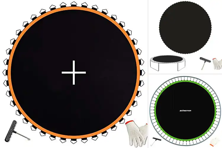 Detailed view of Best Replacement Trampoline Mats: Revive Your Bounce Safely