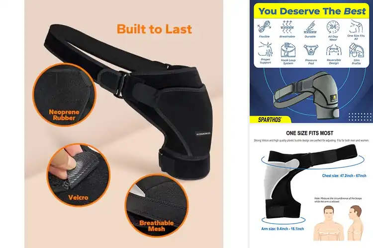 Detailed view of Best Shoulder Supports For Sports: Top 10 Pain-Free Picks