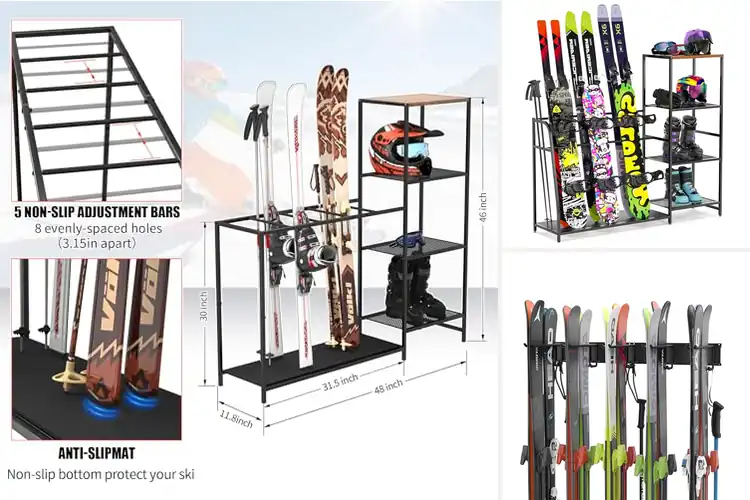 Detailed view of Best Ski Gear Storage Solutions