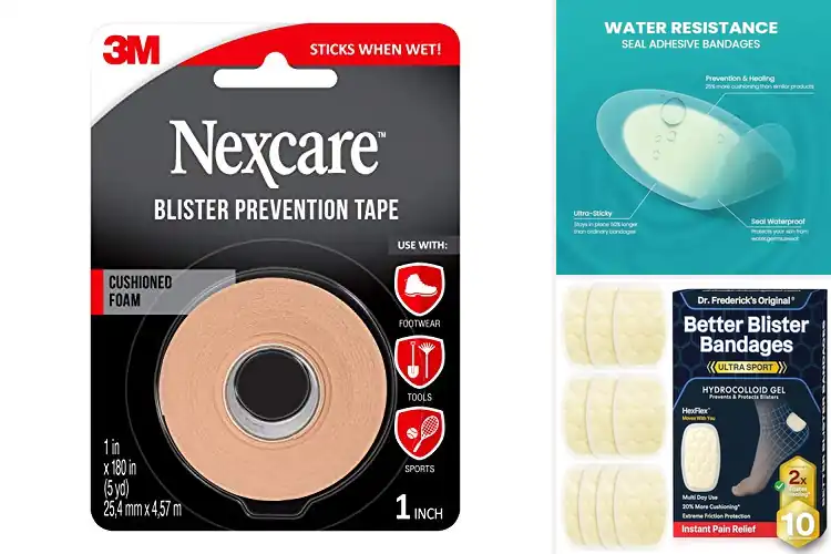 Detailed view of Best Sports Blister Prevention Products