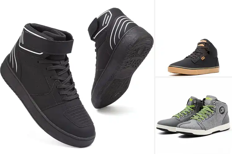 Detailed view of Best Stylish Motorcycle Shoes