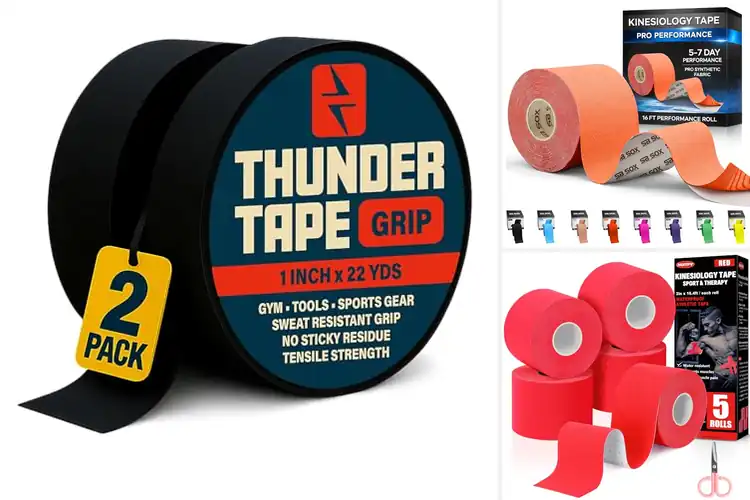 Detailed view of Best Sweat Resistant Tapes