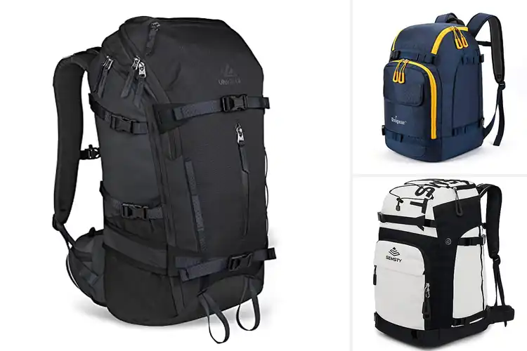 Detailed view of Best Travel Backpacks For Skis
