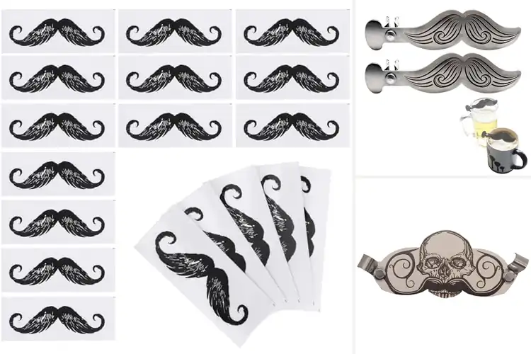 Detailed view of Best Travel Mustache Protectors: Stay Clean & Dry