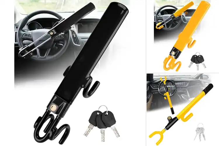 Detailed view of Best Universal Steering Wheel Locks