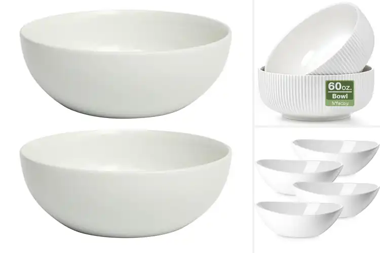Detailed view of Best White Serving Bowls