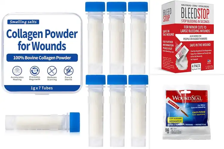 Detailed view of Best Wound Care Powders